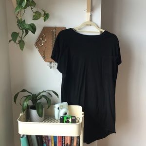 ZARA high low t-shirt dress